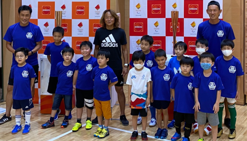 2020☆１　メモリアル　聖火トーチフォトスポットリレーキャラバン